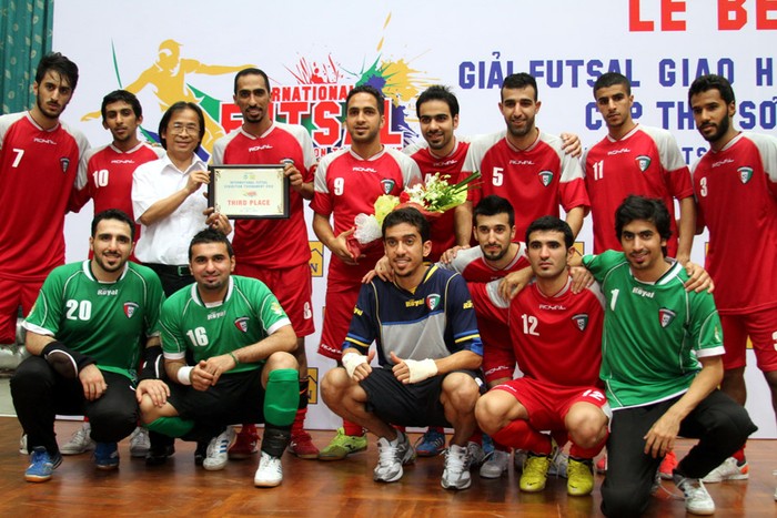 Đội tuyển Kuwait giành giải ba chung cuộc.